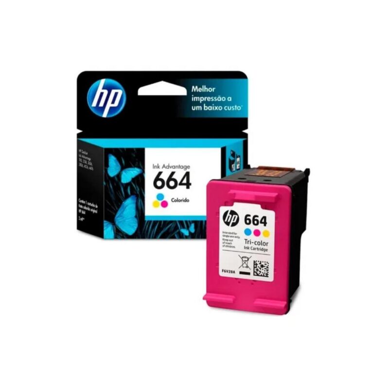 Cartucho HP tricolor 664 Deskjet - AVA Soluciones